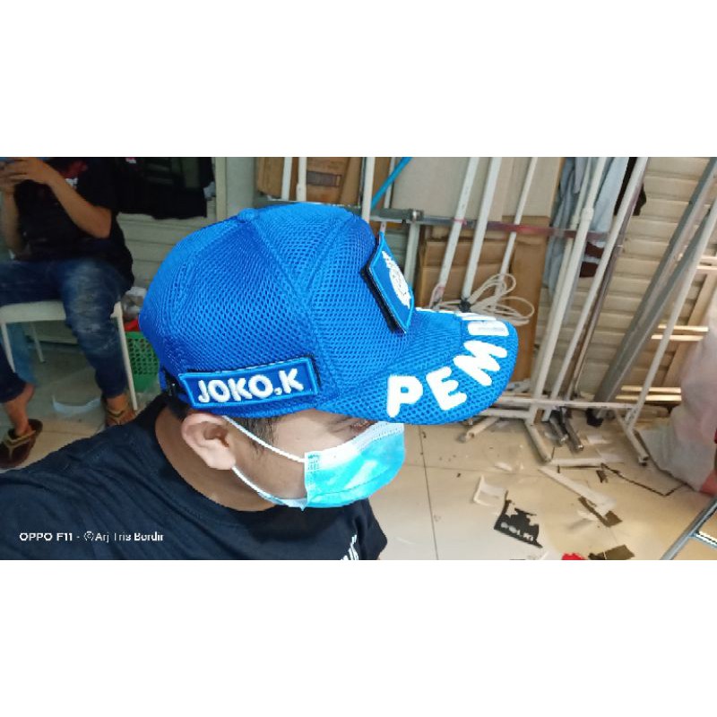 Topi Pembina Instruktur Bordir Timbull