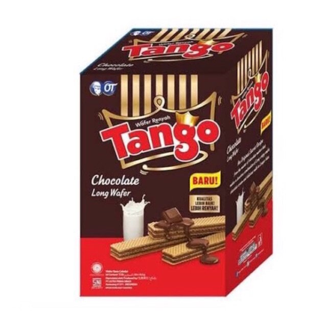 

TANGO Long Wafer Coklat / Vanila (20pcs)