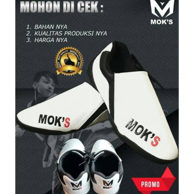 Sepatu Taekwondo Moks Putih