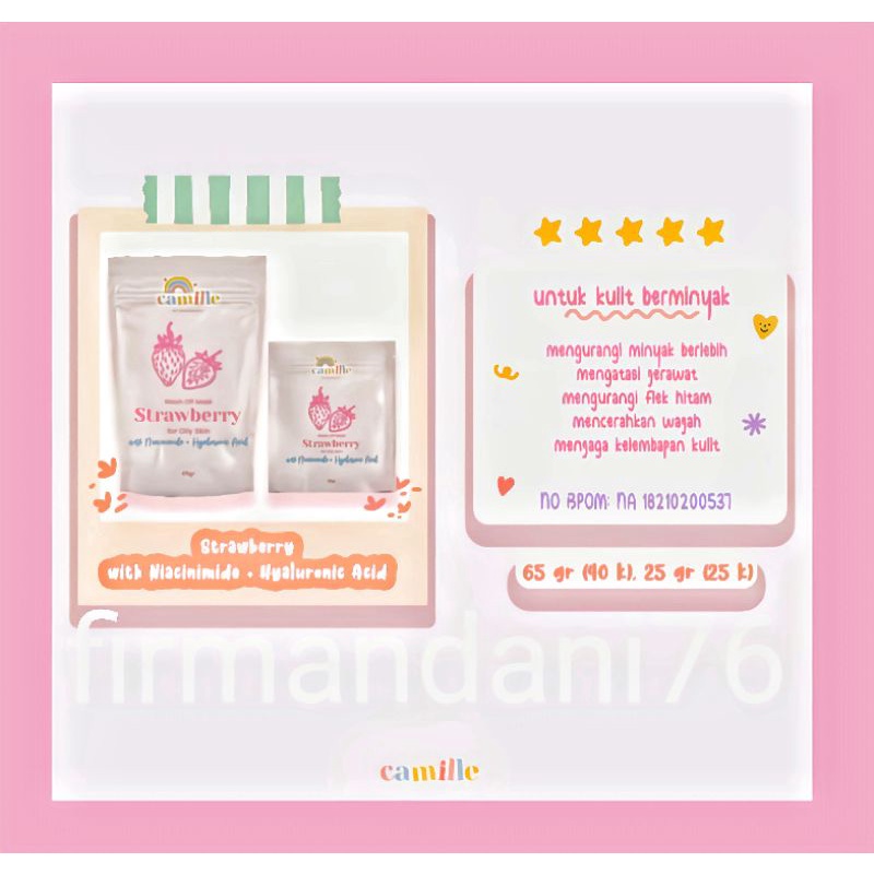 Camille Beauty NadShavv AGENT RESMI PUSAT❤️Langsung Kirim CAMILLE BEAUTY 65gr❤️Bpom Register-5