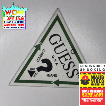 

GUESSEXTRA LABEL TAG HANGTAG SUPER PREMIUM CO 1X DI KIRIM 600PCS