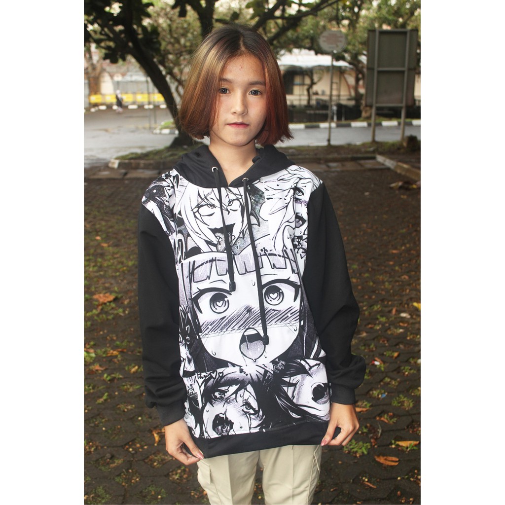 JAKET SWEATER AHEGAO FULL PRINT JAPANESE ECCHI PDS