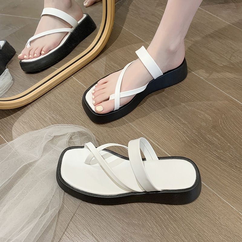 MYSTYLE Fika Korea Design Sandal Wedges Fashion Wanita Import