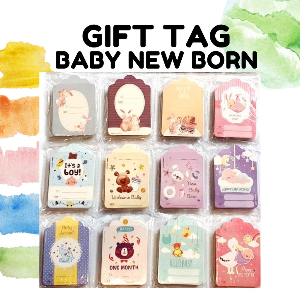 

[Doora] Gift Tag New Born Baby
