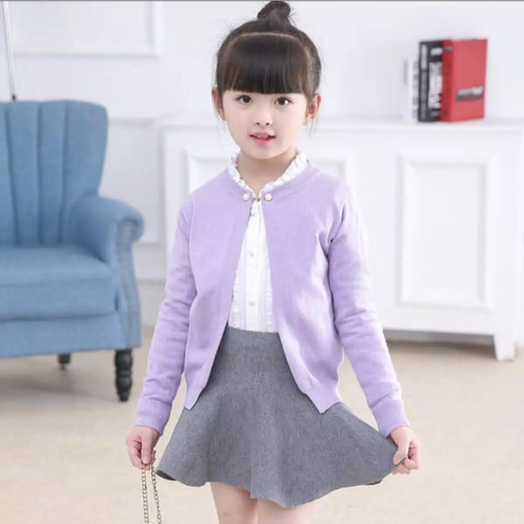 Belleza outlet baju rajut Cardigan rajut atasan wanita rajut chloe anak