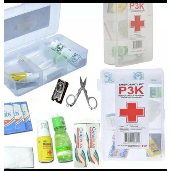 Alat Medis First Aid Paket P3K Mobil Emergency Kit Aksesoris Motor