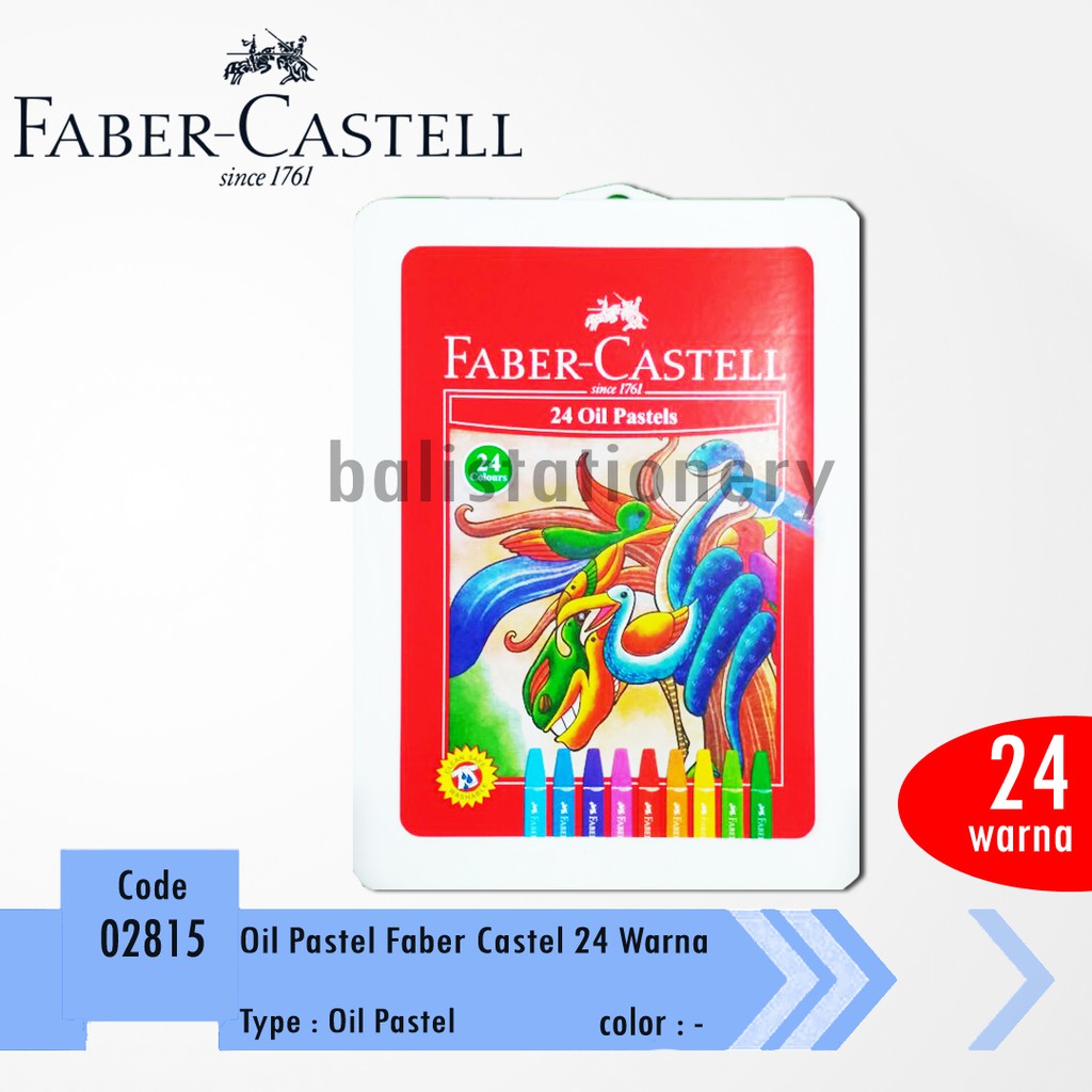 

Oil Pastel Faber Castell 24 warna