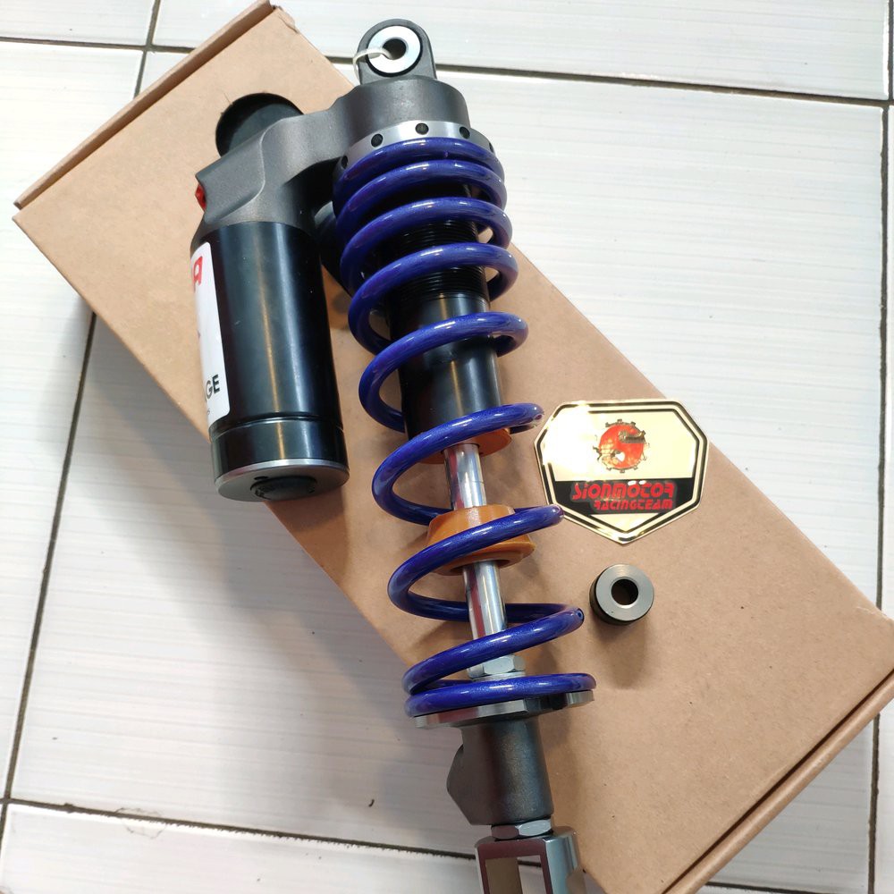 Shockbreaker Tabung Matic Showa Advantage Biru 310mm SION MOTOR