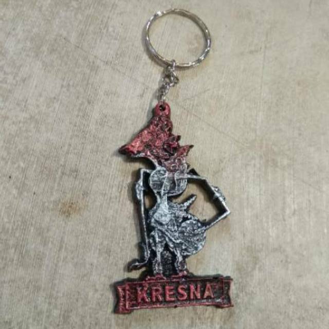 (BISA COD) GANTUNGAN KUNCI WAYANG FIBERGLASS HARGA PER PCS RAMA SHINTA ARJUNA KRESNA BIMA SRIKANDI