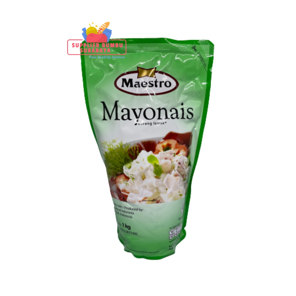 Maestro Mayonaise Rendah Lemak Low Fat Mayonais 1kg