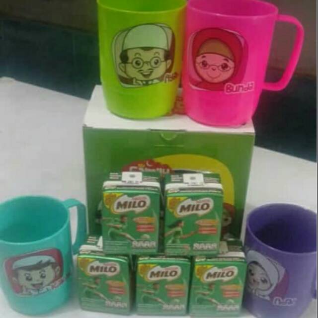 

MURAH Paket hemat MILO + MUG Set Family