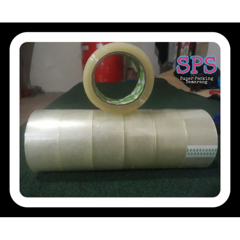

LAKBAN PUTIH COKLAT 1 SLOP 6PCS / UKURAN ASLI / TERMURAH