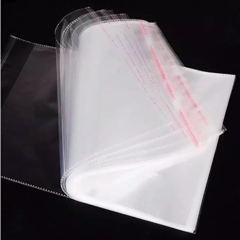 Plastik Opp Lem Opp Baju 21x27 22x27 25x35 28x35 30x37 35x39