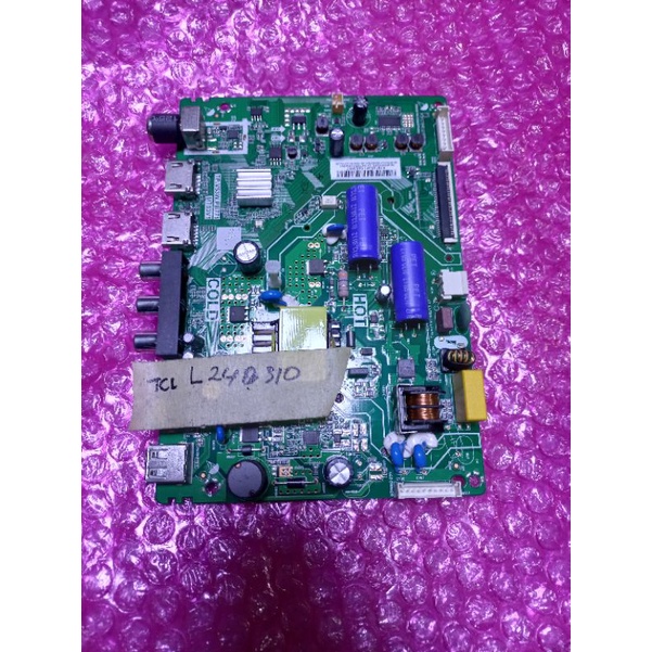 MB - MAINBOARD - MATHERBOARD - MOBO - tv led - TCL - 24D310 - L24D310 ATAU L24D3100 - 24D3100VERSI DIGITAL...