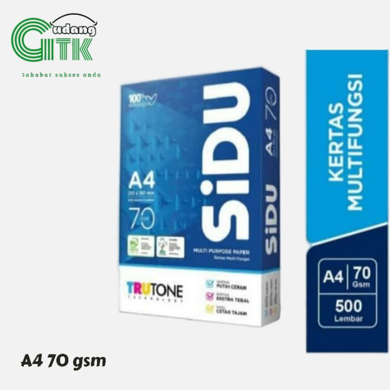 

HVS paper SIDU A4 70 gsm