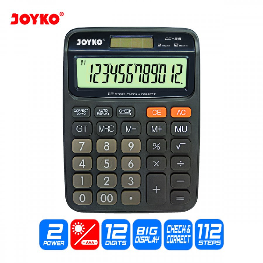 

Joyko Calculator / Kalkulator CC-35