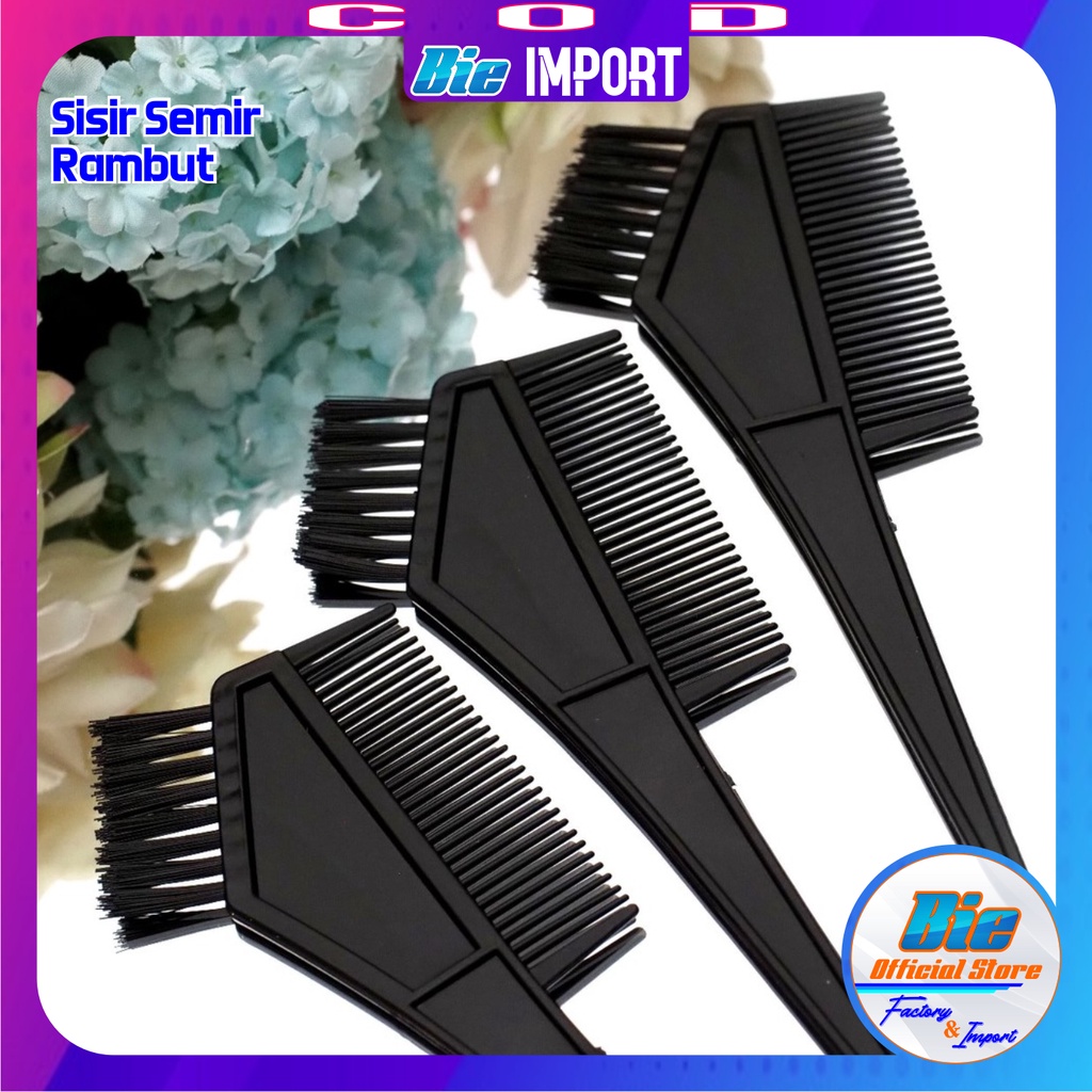 Mangkok &amp; Sisir Semir Rambut 2 in 1 Impor Best Seller