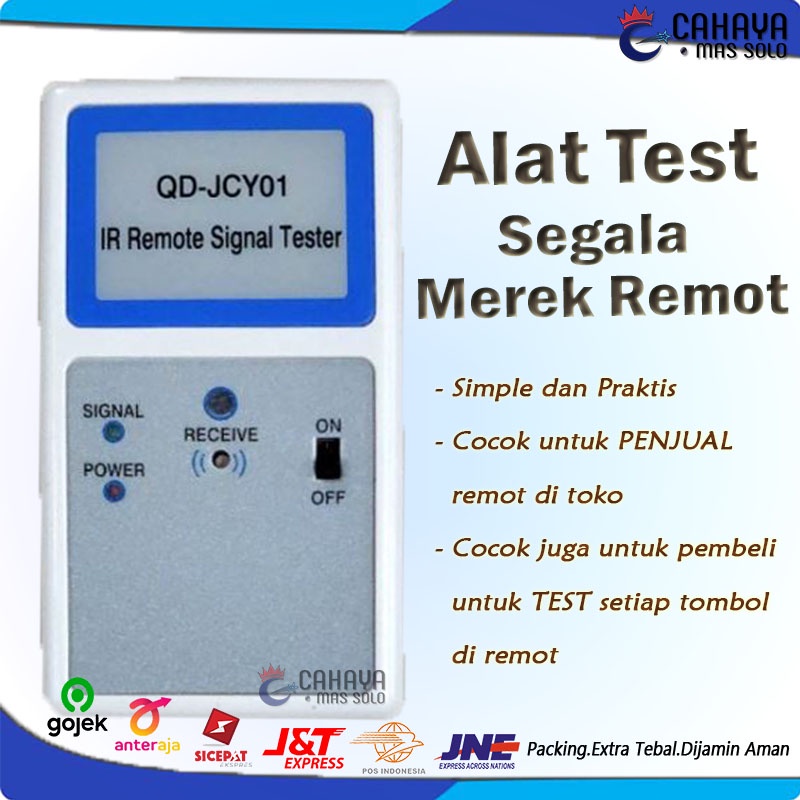 Alat Test Remot Cek Semua Jenis Remote TV AC Receiver STB Set Top Box
