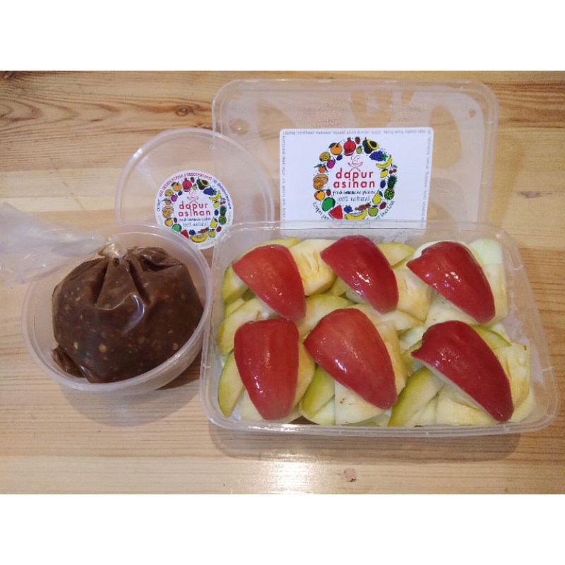 

rujak buah kacang medan