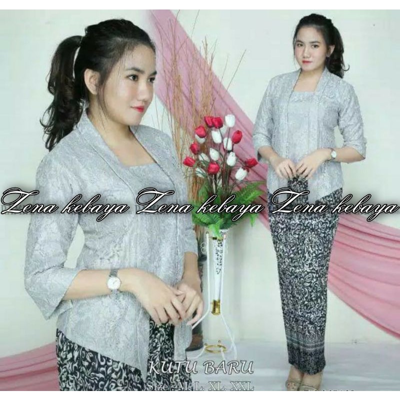 SET KEBAYA MODERN KEBAYA WISUDA KEBAYA KUTUBARU KEBAYA PESTA ROK PRISKET BATIK