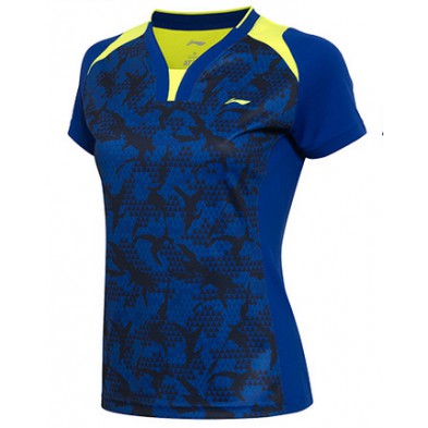 Jersey baju kaos wanita badminton tenis meja tenis lining impor 01