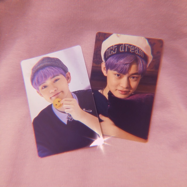 ( booked ) photocard sticker we young chenle nct dream