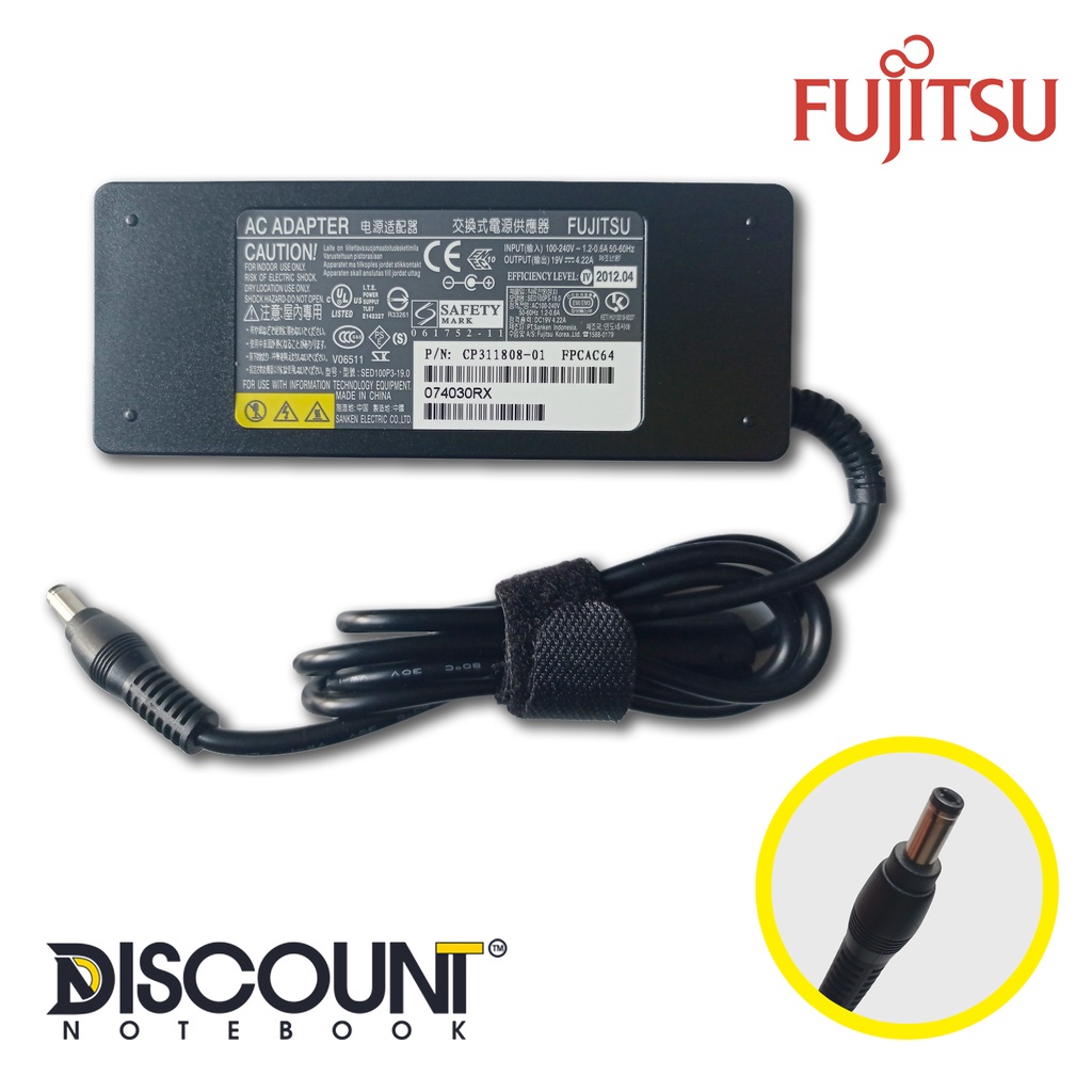 ADAPTOR CHARGER LAPTOP FUJITSU 19V 4.22A