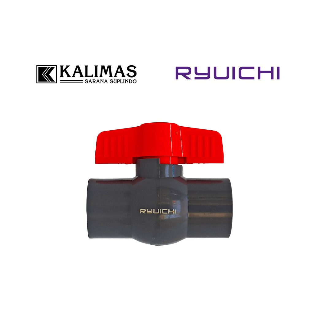 Ball Valve D. 3/4 Pvc Socket Ends (ryuichi)