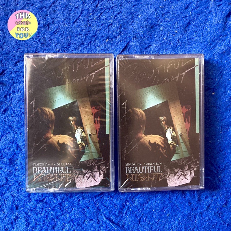 [READY] YESUNG SUPER JUNIOR OFFICIAL BEAUTIFUL NIGHT MINI ALBUM CASSETTE TAPE VERSION LIMITED SEALED