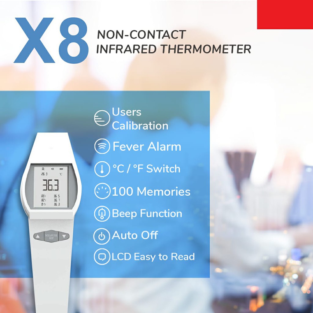 X8 Infrared Thermometer Stock Ready