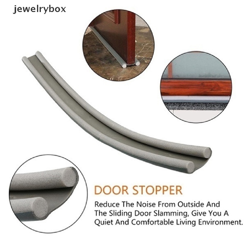 (jewelrybox) Strip Segel Bawah Pintu flexible Anti Debu / Angin