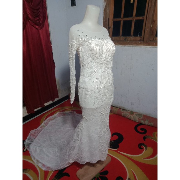 wedding gaun/penjahit gaun baju kebaya pengantin