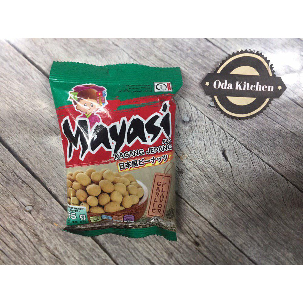 

MAYASI KACANG JEPANG BAWANG PACK 65gr