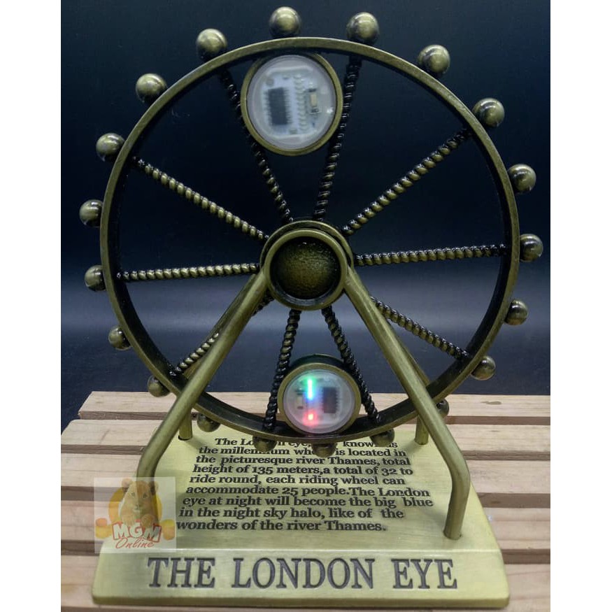 Souvenir london Eye dengan Lampu 15CM / Oleh-oleh London Eye 2371