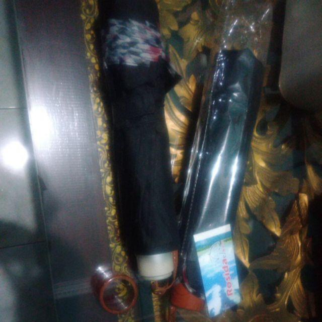 Payung Lipat 3 Jumbo Polos Besar Rosida