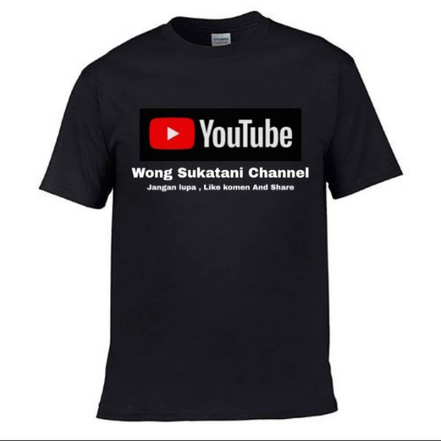 Jual Kaos Youtuber Sablon Plastisol Shopee Indonesia