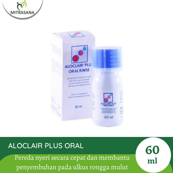 Aloclair Plus Oral 60 Ml - Obat Kumur Sariawan