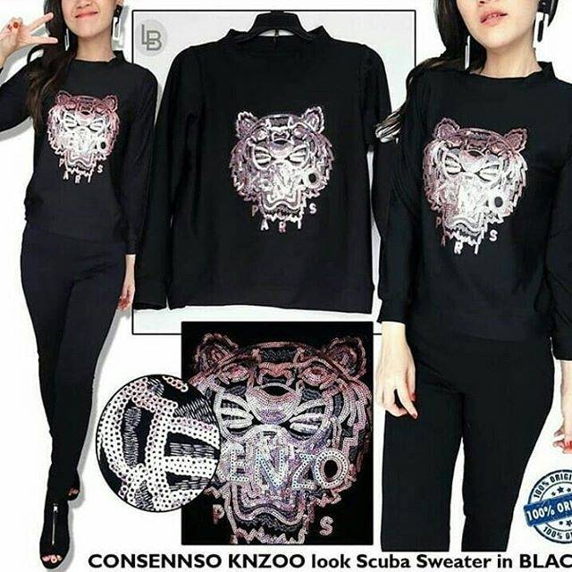 Consenso kenzo black sweater look alike