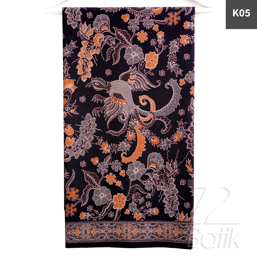 KAIN BATIK KATUN Premium Motif Tresno Asih Warna Cream Coklat Orange 722009 Cap 72 Jarik Jarit Samping Kebat Panjang Batik Katun Modern Premium Bahan Seragam Batik Pernikahan Kantor Keluarga Murah Kamen Jadi Batik Bali Lembaran