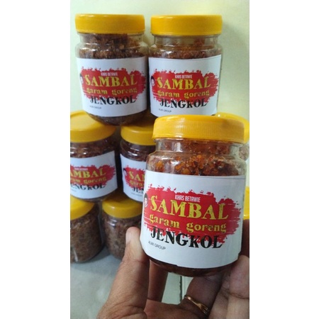 

Sambal Garam Goreng Jengkol Betawi