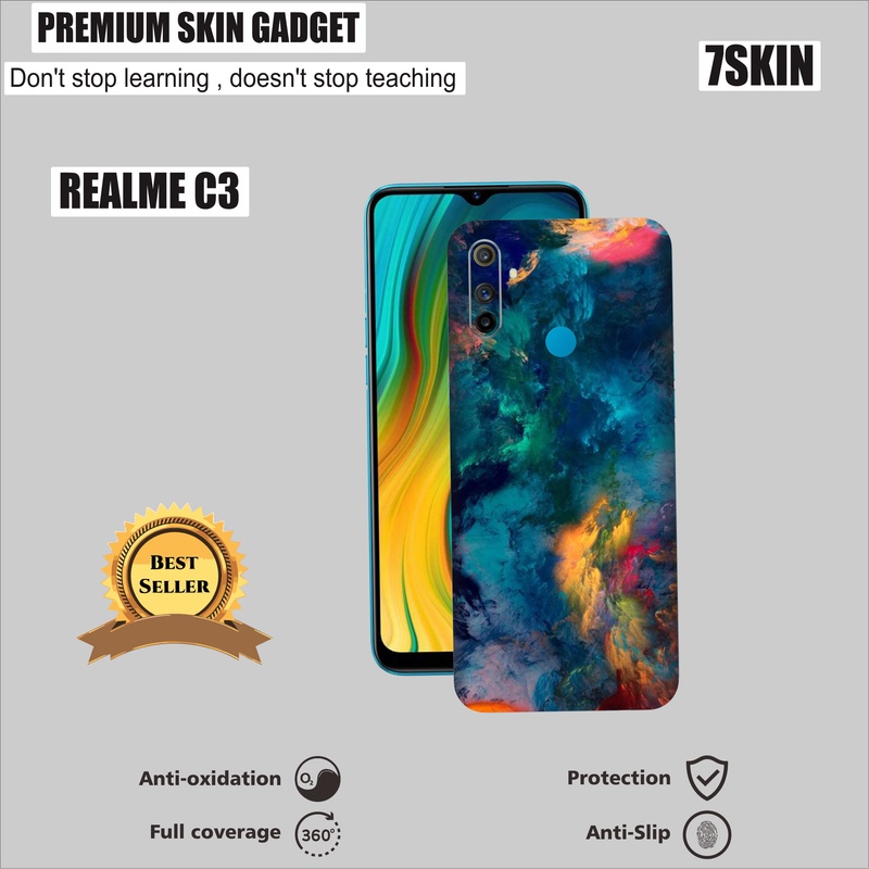 SKIN HANDPHONE  REALME C3 GALAXY
