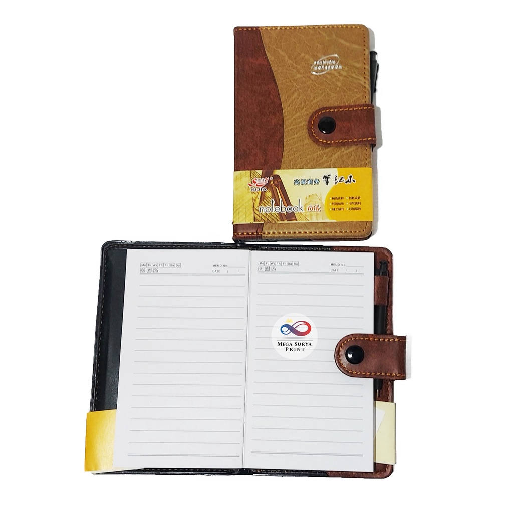 

Buku Agenda Kulit ukuran A6