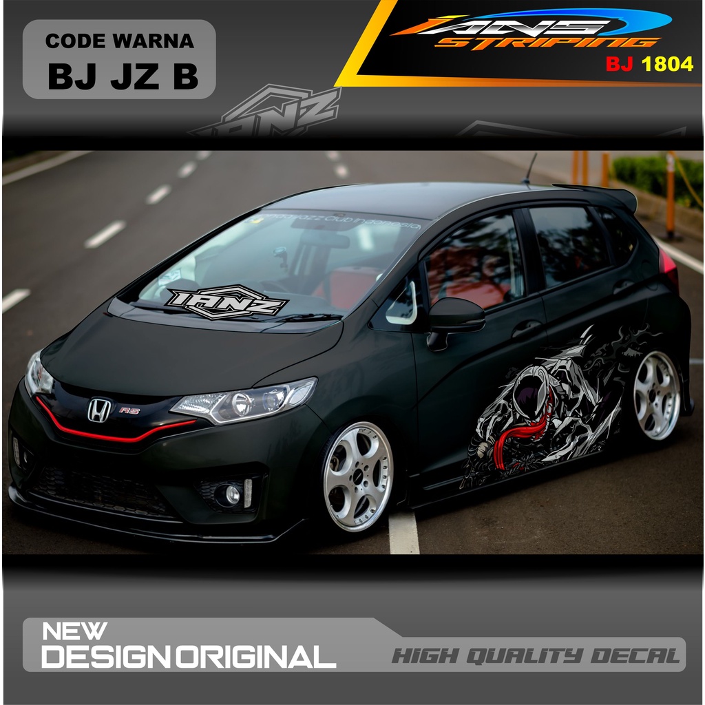 STICKER MOBIL HONDA JAZZ MOBIL AGYA AYLA AVANZA DLL / STIKER VARIASI MOBIL / DECAL STIKER MOBIL