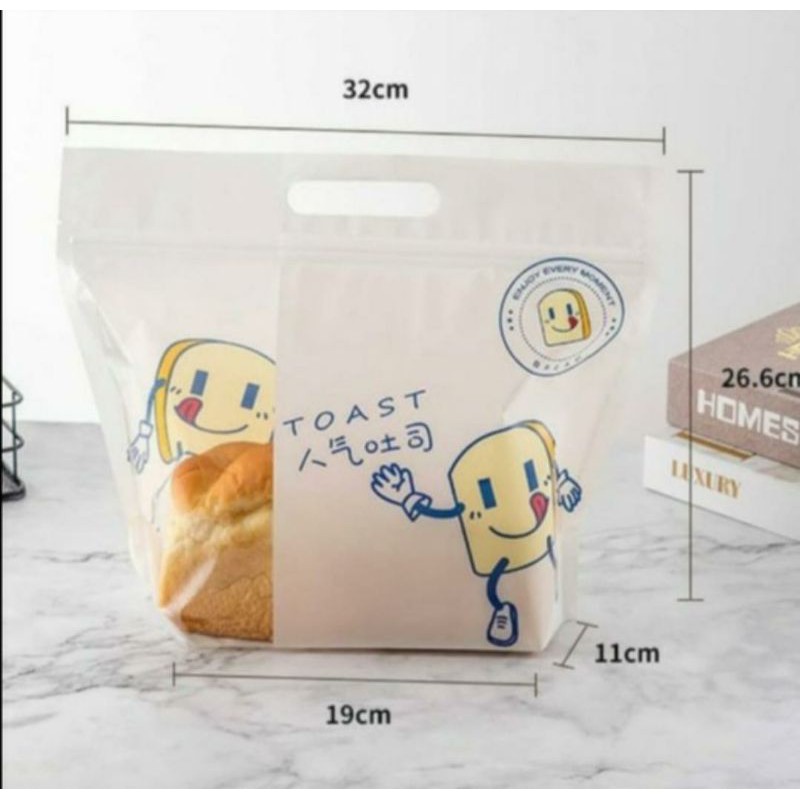 Plastik Ziplock / Plastik Roti Ziplock / Plastik Roti Tawar