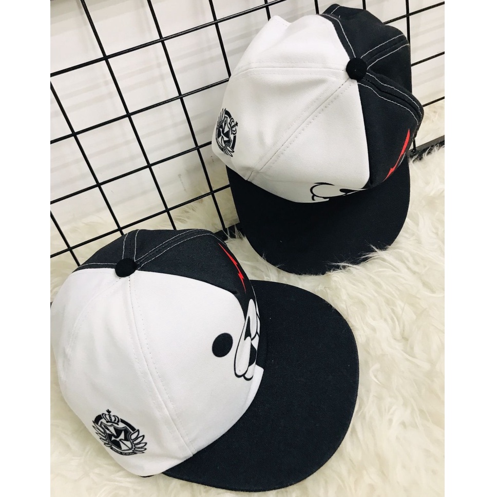 Snapback Monokuma Fullprint Anime Manga Danganronpa Premium Unisex