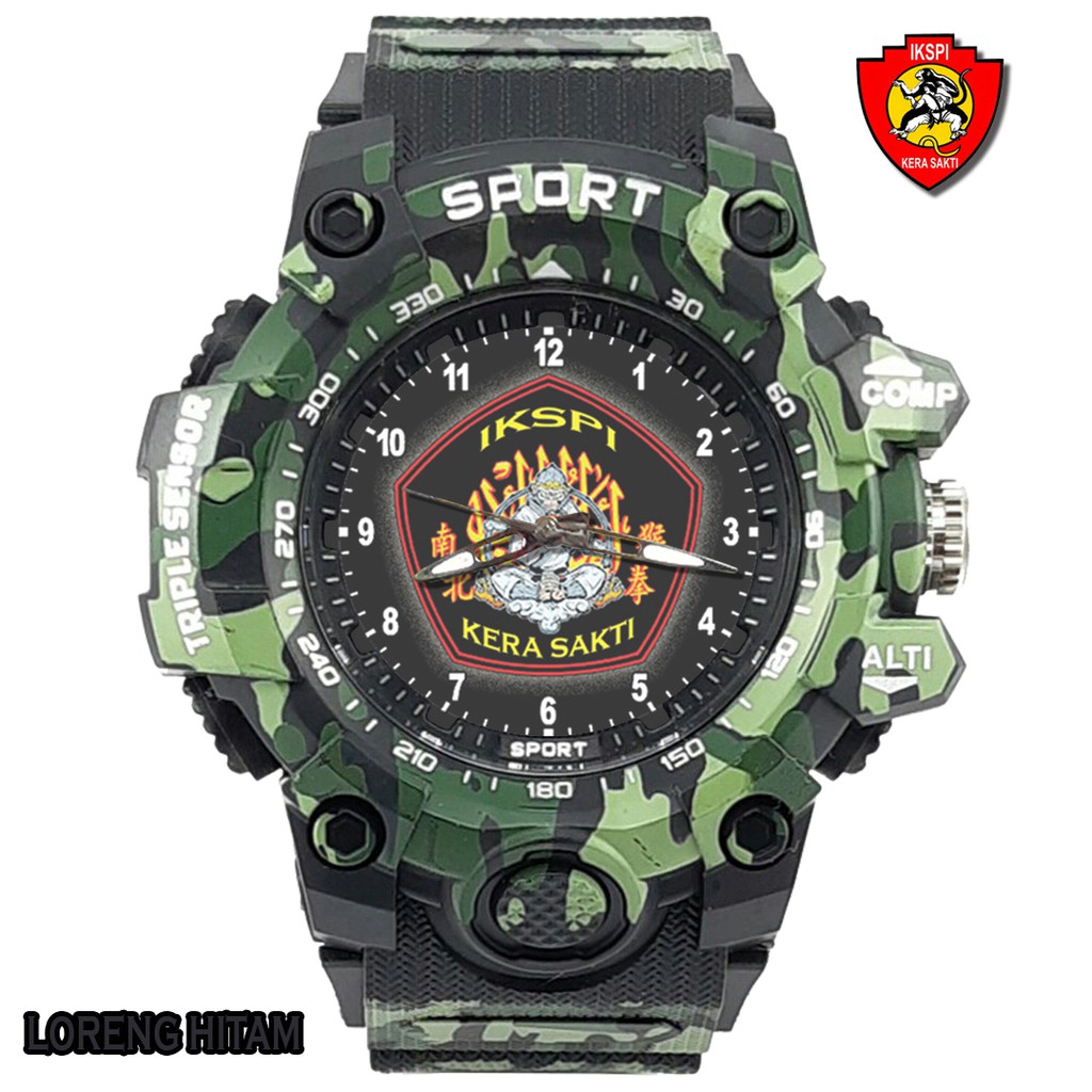 (Exclusive) PERGURUAN IKSPI / KERA SAKTI Loreng Army - Motif 3