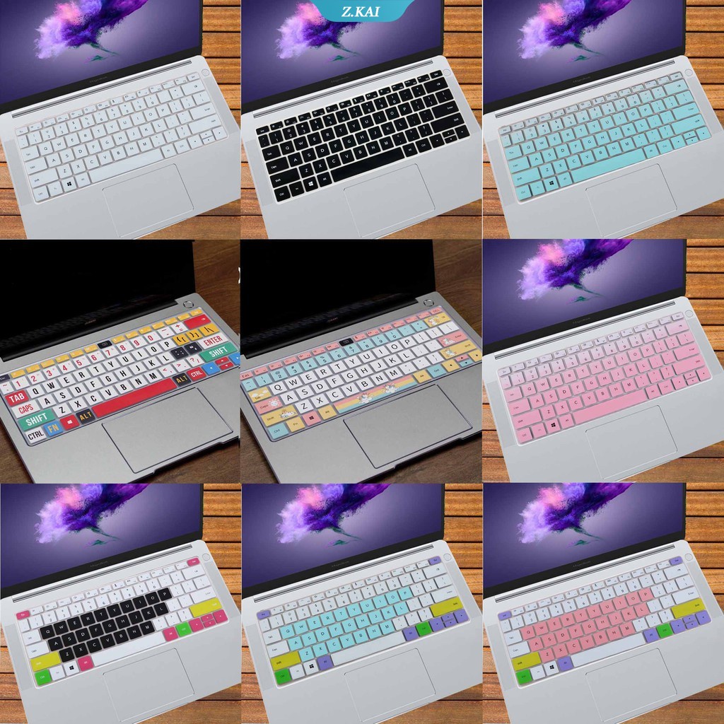 Stiker Pelindung Keyboard Laptop Bahan Silikon Anti Debu Untuk Huawei MATEBOOK D14 D15 16 14 &quot;MATEBOOK 14S 13S 2020 2021