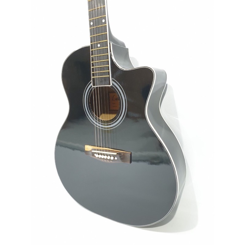 Gitar Akustik Merk Lakewood Hitam Natural Sunkay Trusrod Senar String Murah Jakarta Pemula