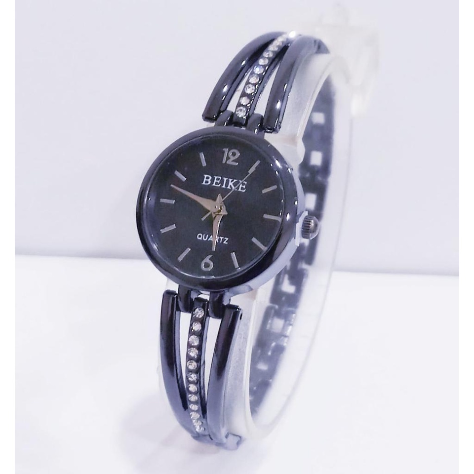 (SS)JAM TANGAN GELANG FASHION WANITA BEIKE STAINLIST STEEL