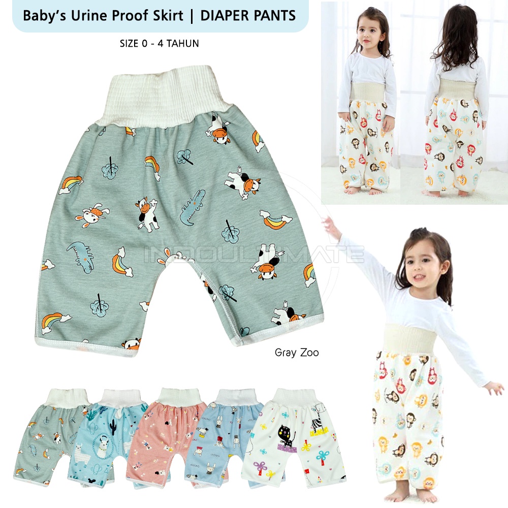 Diaper Pants (0-4 Tahun) BY-7215 Celana Popok Anak Bayi Balita Celana Anak Bayi Balita Celana Anak Celana Bayi Celana Balita Bawahan Anak Bayi Balita Celana Panjang Anak Celana Main Harian